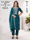 Namo Hit Vol 1 By Nsf Roman Silk With  Embrodeiry Work Top With Bottom Dupatta